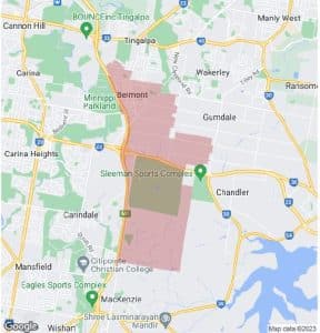 Belmont QLD 4153 Map